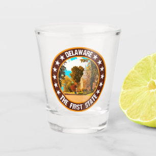 Delaware                                           shot glass