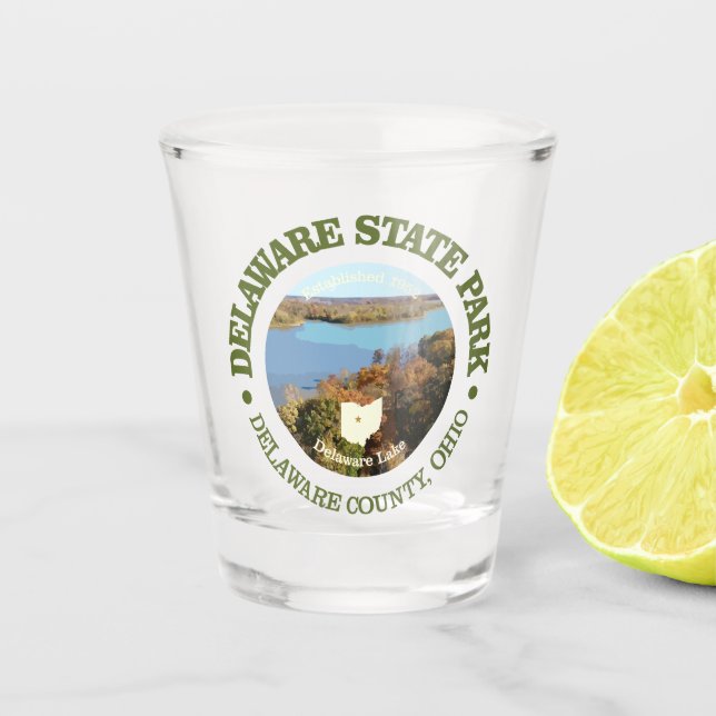 Delaware SP Shot Glass (Front)