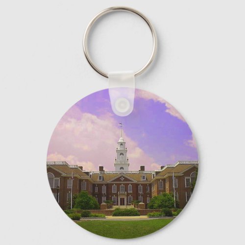 Delaware State Capital Keychain