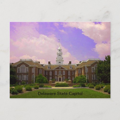 Delaware State Capital Postcard