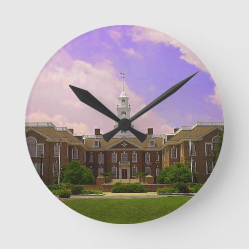 Delaware State Capital Round Clock