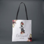 Delaware State Destination Rustic Wedding Monogram Tote Bag<br><div class="desc">Delaware State Wedding Destination Rustic Country Chic with White Barn Wood & Marsala Burgundy Watercolor Floral Arrangements & Boho Feathers Wedding Tote Bags with MOVEABLE HEART LOCATION just click the customize further link to position your heart ~ Check my shop to see the entire wedding suite for this design!</div>