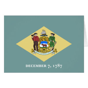 Delaware State Flag Cards