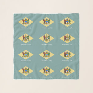 Delaware State Flag Scarf