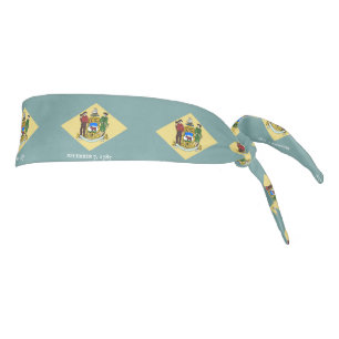 Delaware State Flag Tie Headband