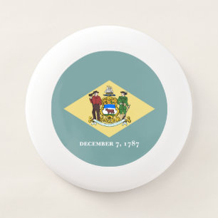 Delaware State Flag Wham-O Frisbee