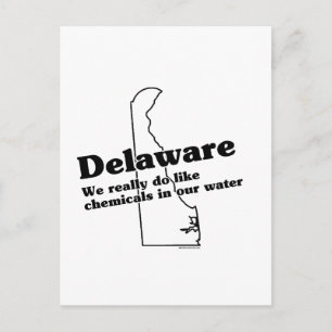 Delaware State Slogan Postcard