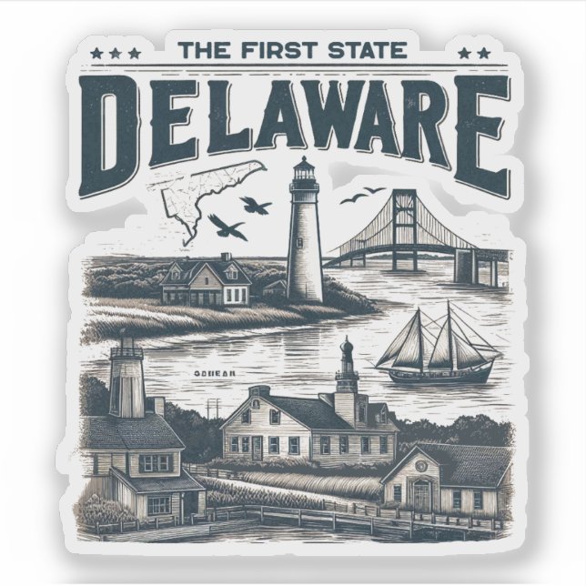 Delaware Sticker (Front)