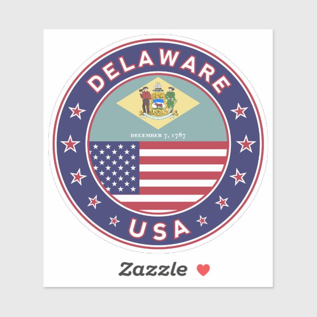 Delaware Sticker (Sheet)