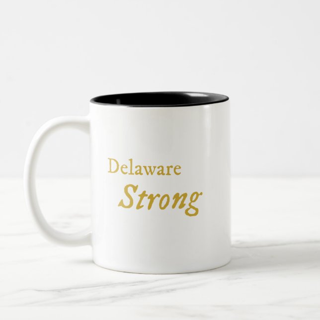Delaware Strong  Coffee Mug (Left)