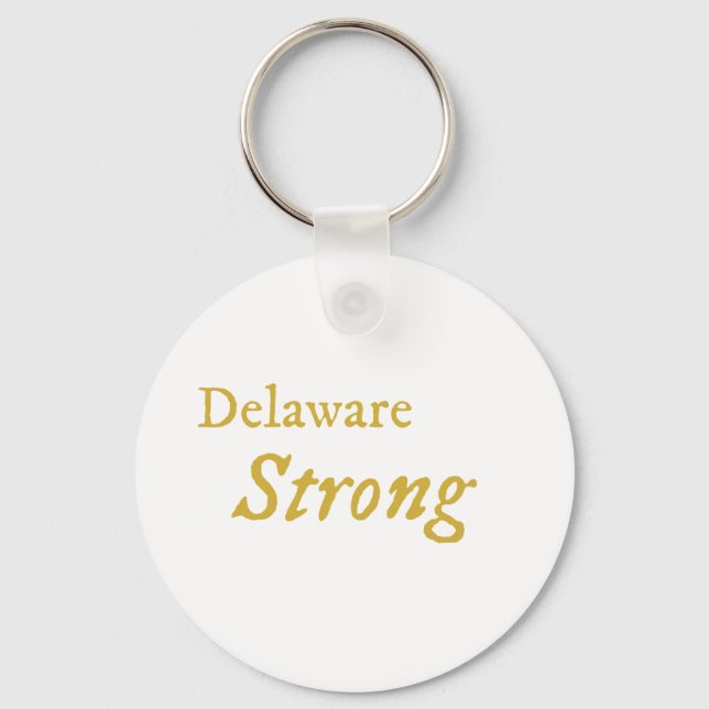 Delaware Strong   Keychain (Front)