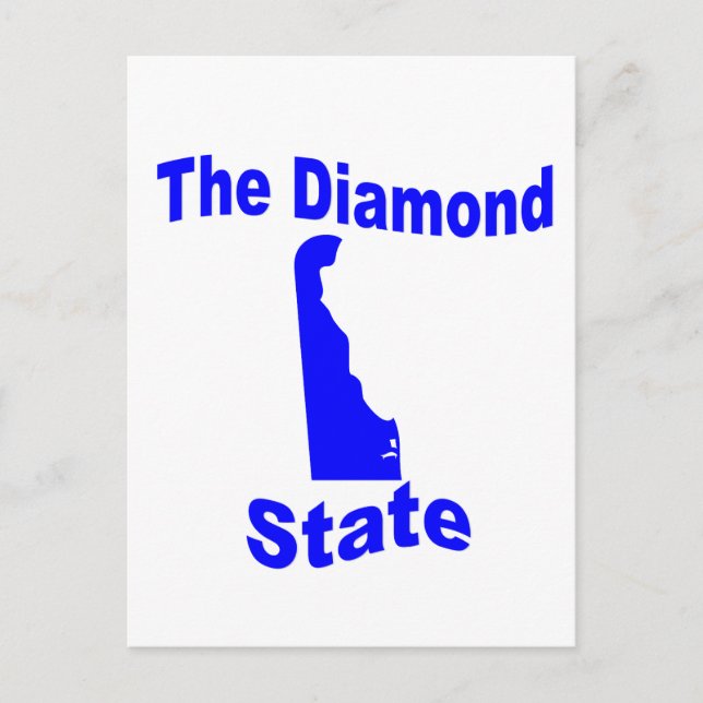 Delaware: The Diamond State Postcard (Front)