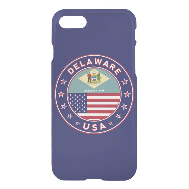 Delaware Uncommon iPhone Case (Back)
