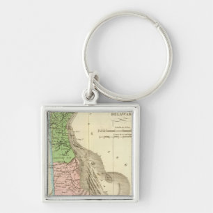 Delaware US Keychain