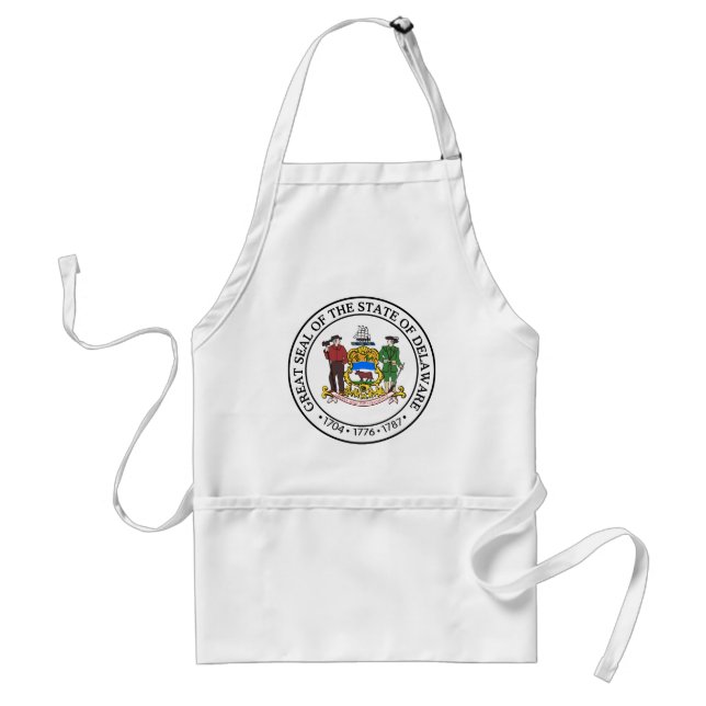 Delaware, USA Adult Apron (Front)