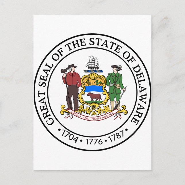 Delaware, USA Postcard (Front)