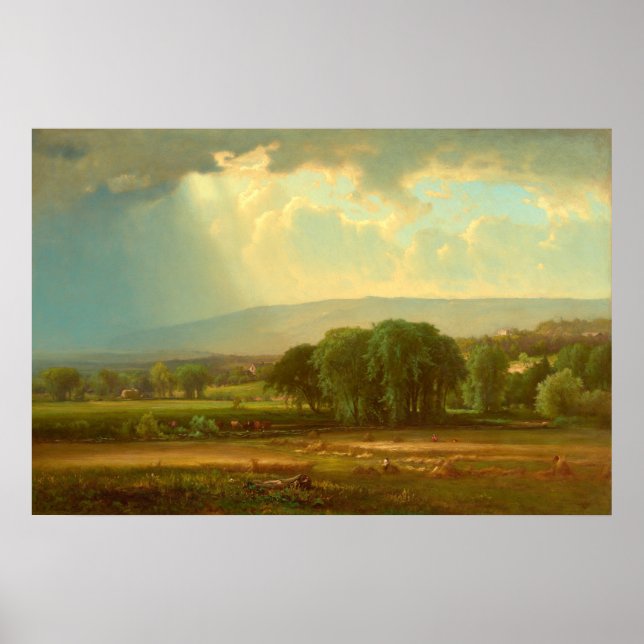 Delaware Valley - George Inness Fine Art Poster (Front)