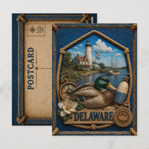 Delaware Vintage Travel Postcard