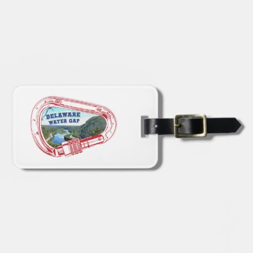 Delaware Water Gap Climbing Carabiner Luggage Tag