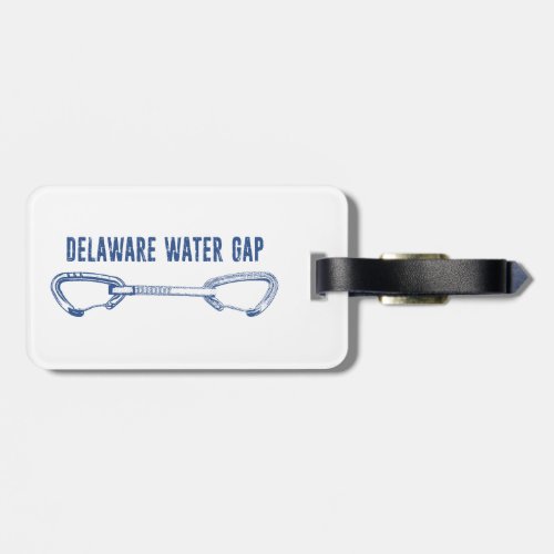 Delaware Water Gap Climbing Quickdraw Luggage Tag