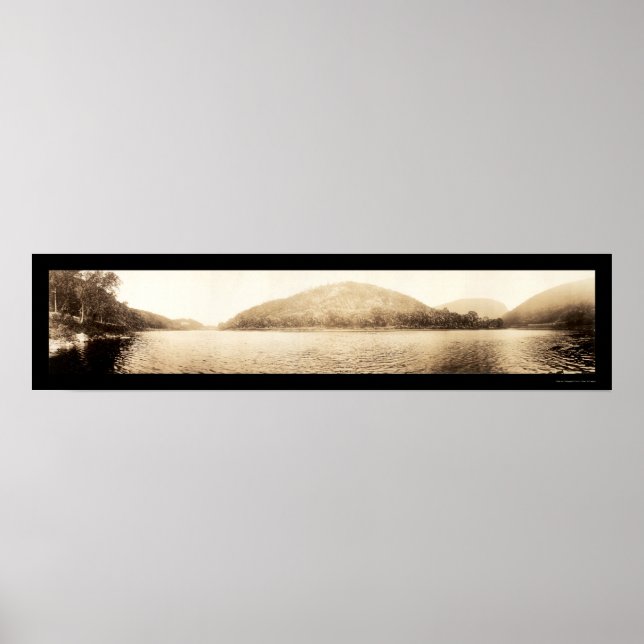 Delaware Water Gap PA Photo 1911 Poster (Front)
