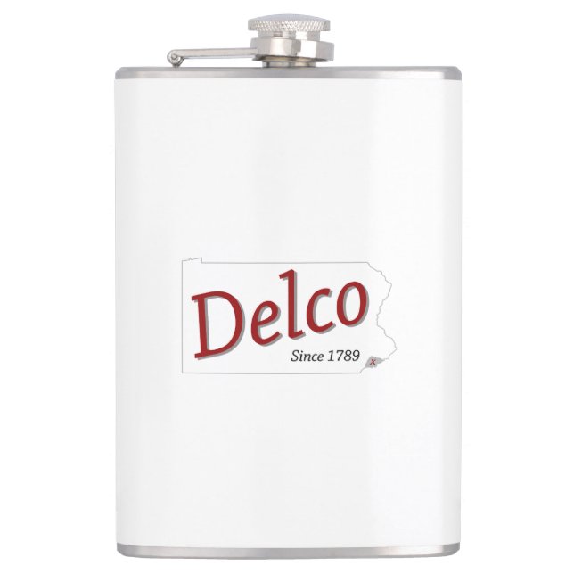 DELCO (R) since 1789 Flask (Front)