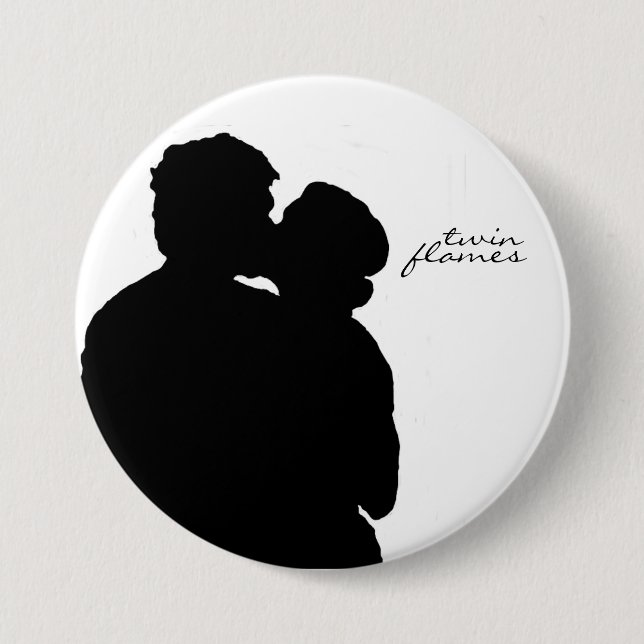 Delena "Twin Flames" Button (Front)
