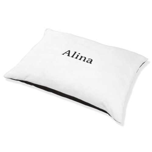 delete my text add own design Indoor Large Dog  Pet Bed