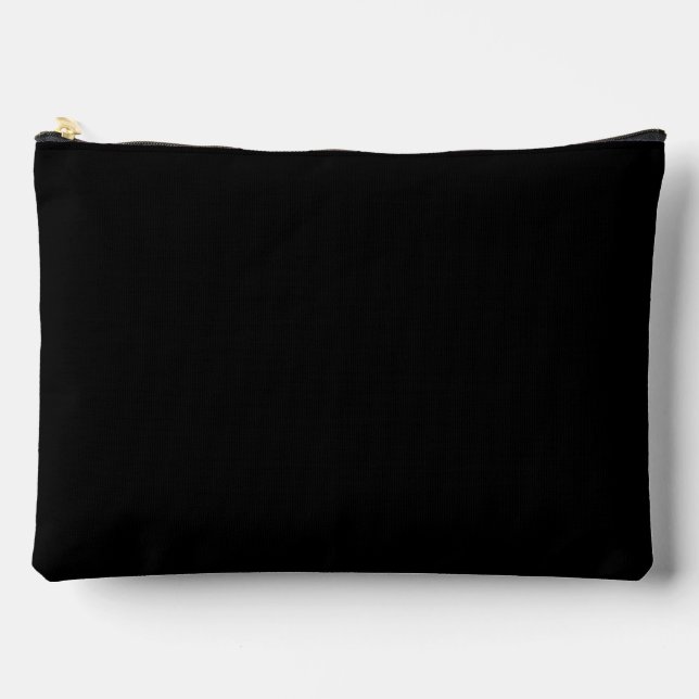 delete text add own design 12" x 8.5" accessory pouch (Front)