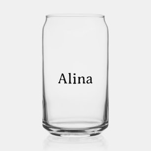 delete text add own design 16 oz can glass