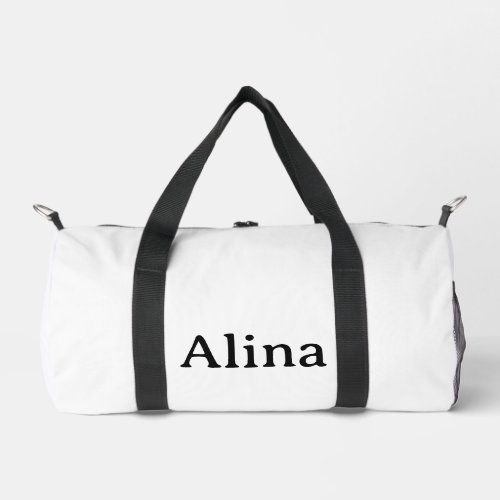 delete text add own design 19" x 9.5" x 9.5" duffle bag