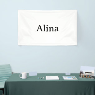 delete text add own design 3' x 5' Indoor Banner