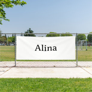 delete text add own design 4' x 10' Outdoor Banner
