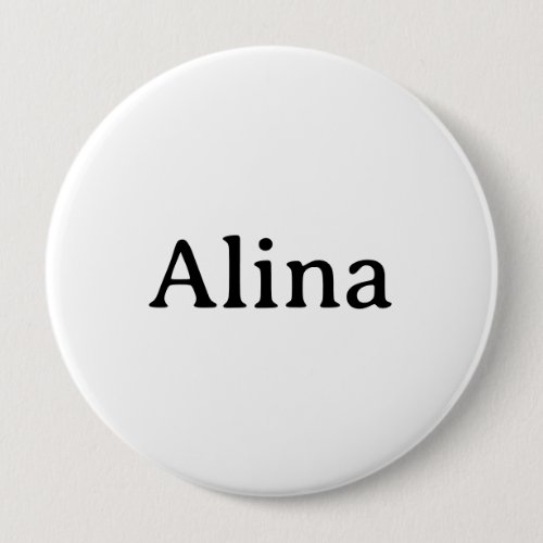 delete text add own design Huge 4" Round Button