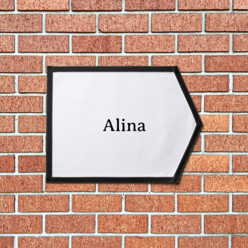 delete text add own design Pennant Banner