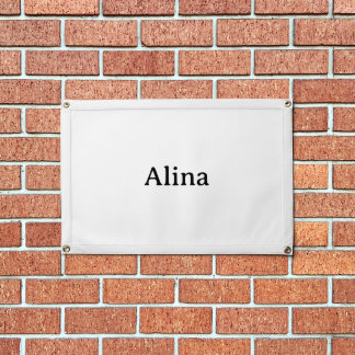 delete text add own design Rectangle Banner Pennant