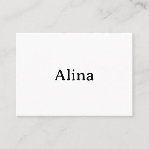 delete text add own design Squared 3.5"x2.5" Flat Place Card
