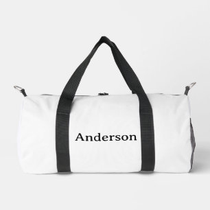 Delete Text & Replace Own Design 19" x 9.5" x 9.5" Duffle Bag