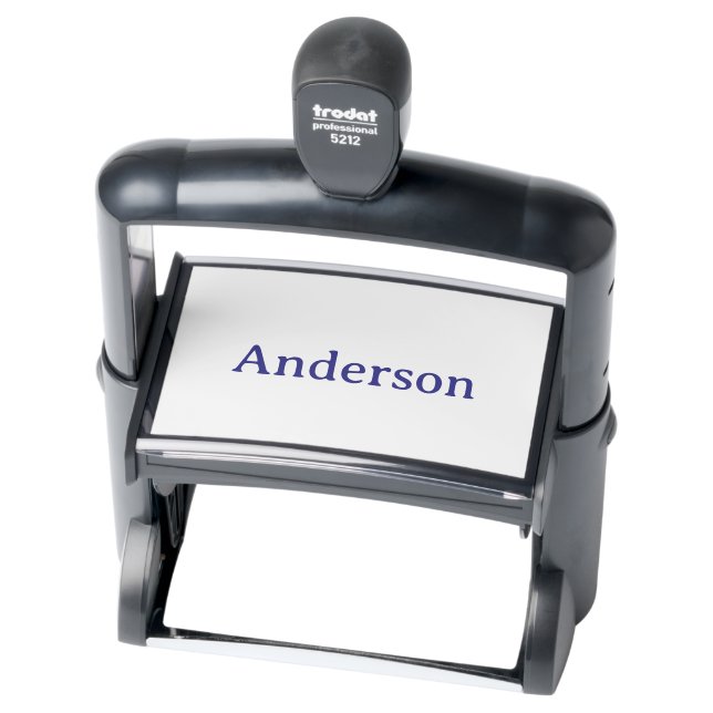 Delete Text Replace Own Design 4.5" x 2.75" Self-inking Stamp (Product)