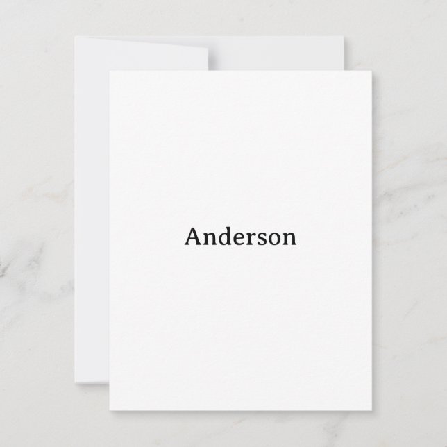 Delete Text Replace Own Design Squared 4.25"x5.5" Invitation (Front)