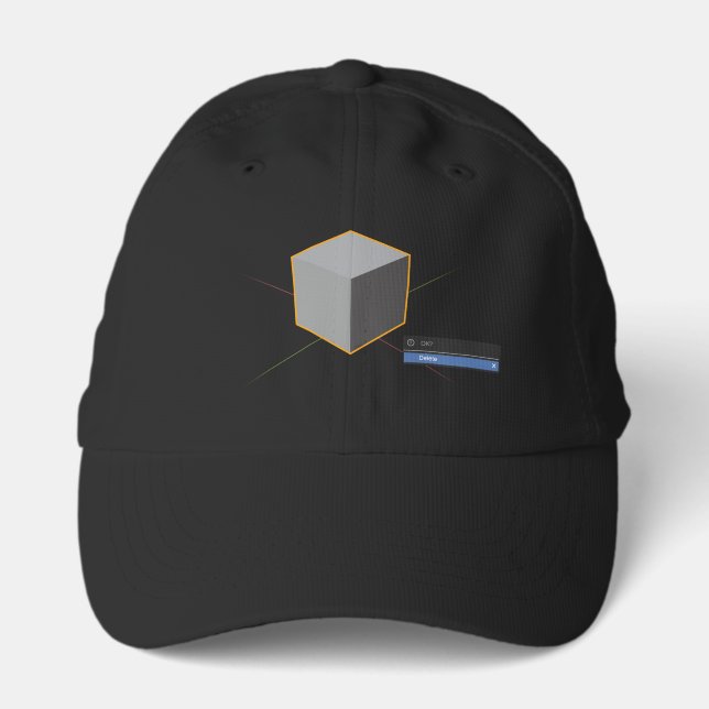 Delete the Default Cube Performance Cap (Front)