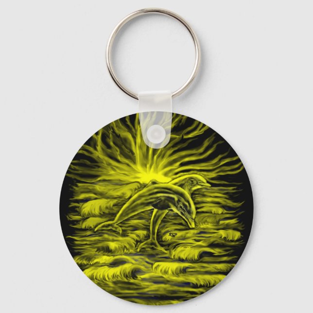 Delfinpaar Keychain (Front)