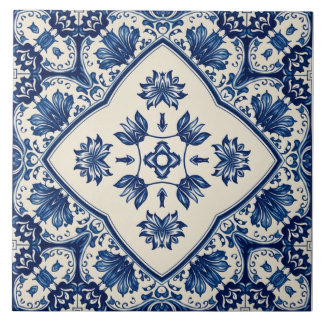 delft 7 style ceramic tile