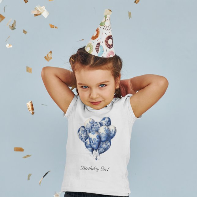 Delft Blue Balloons customizable T-Shirt (Creator Uploaded)