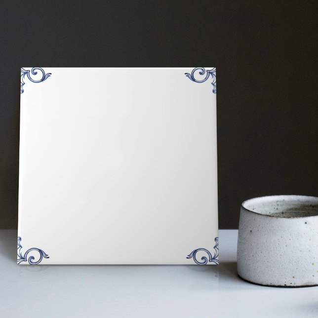 Delft Blue Dutch Matching Mix Match Empty Ceramic Tile (Creator Uploaded)