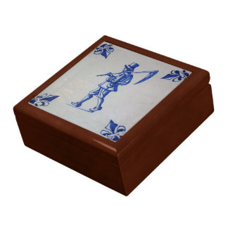 Delft Blue Tile - Template Jewelry Box