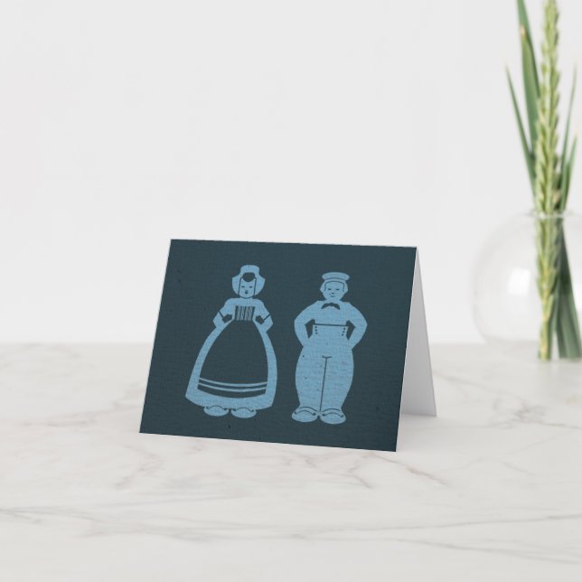 Delft Blue Two Notecard (Front)