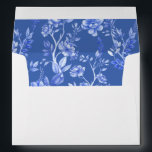 Delft Blue White Chinoiserie Botanical Garden Envelope<br><div class="desc">This chinoiserie-inspired design features elegant botanical florals and greenery in delft blue and white.</div>