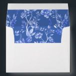 Delft Blue White Chinoiserie Botanical Garden Envelope<br><div class="desc">This chinoiserie-inspired design features elegant botanical florals and greenery in delft blue and white.</div>