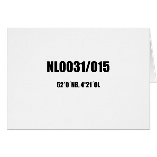 Delft code in black (Front Horizontal)